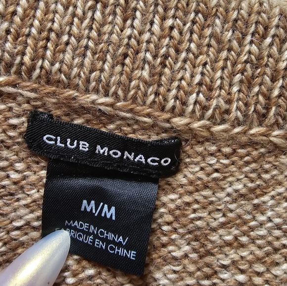 Club Monaco M Knit Wool Blend Short Skirt - Picture 2 of 5